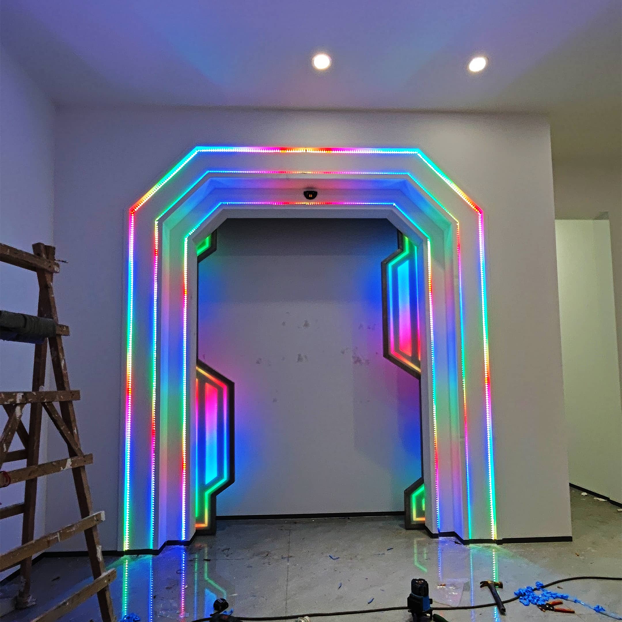 科技传送门 掌纹自动门