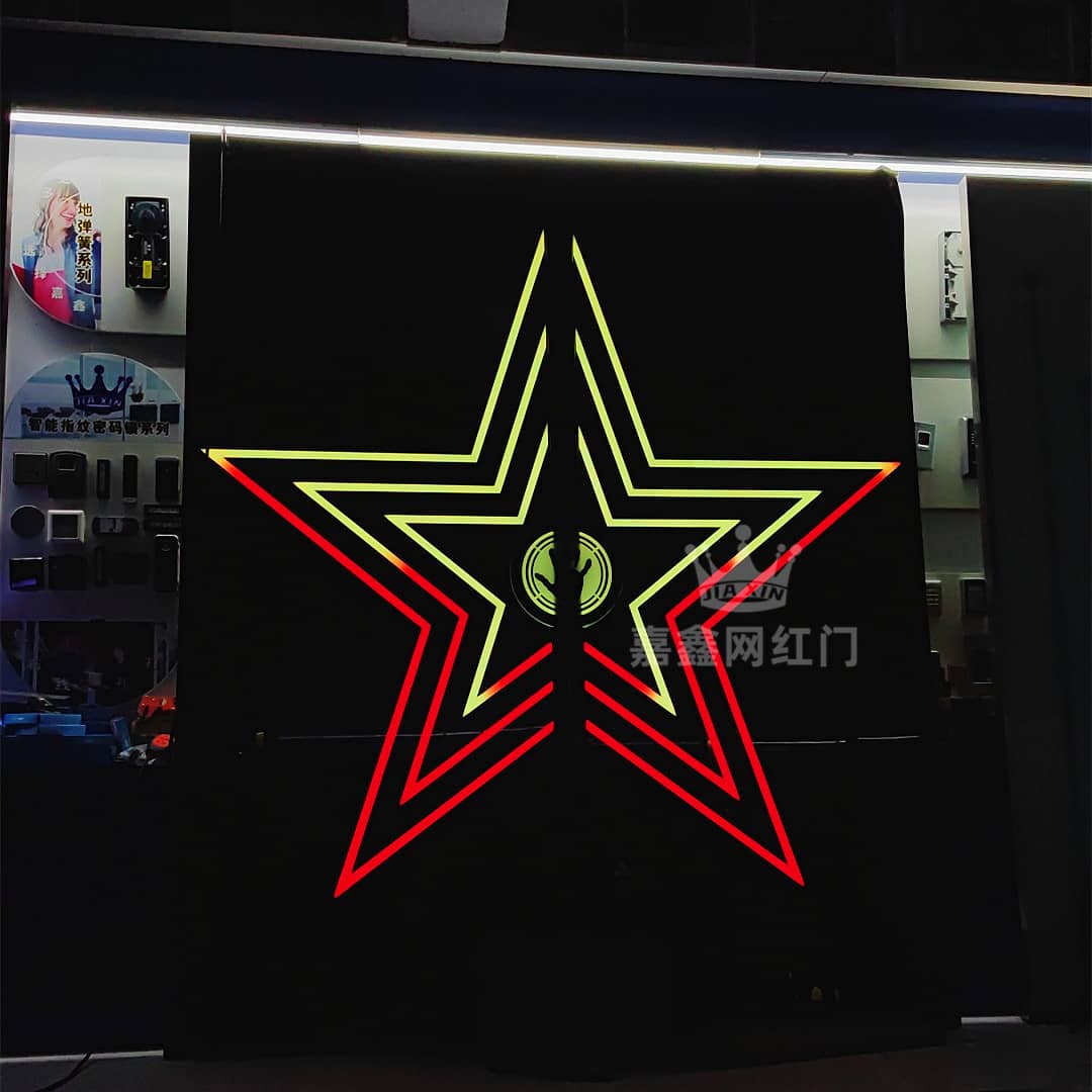 科技感十足的网红门