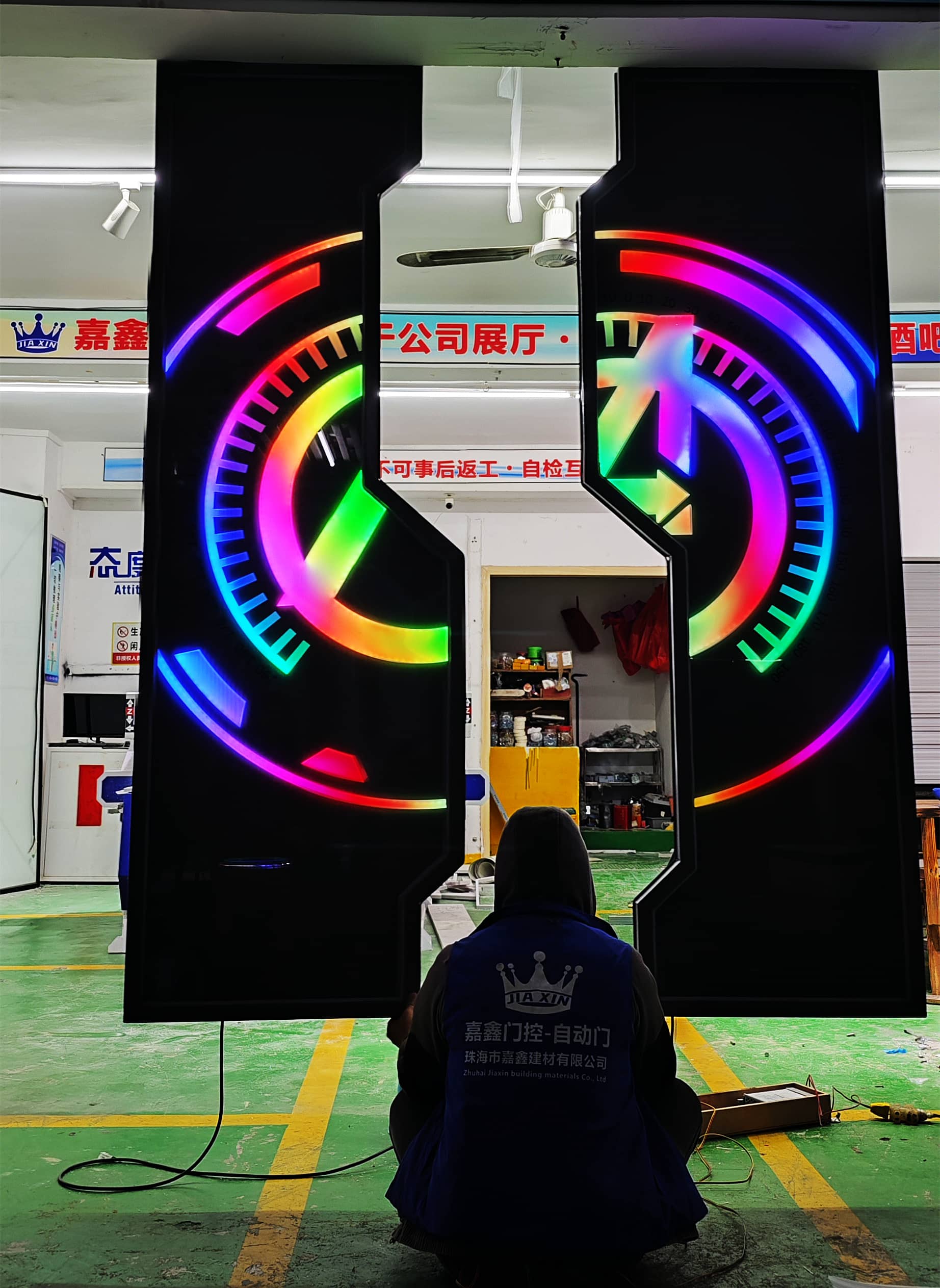 科技门手掌,音乐餐吧自动门