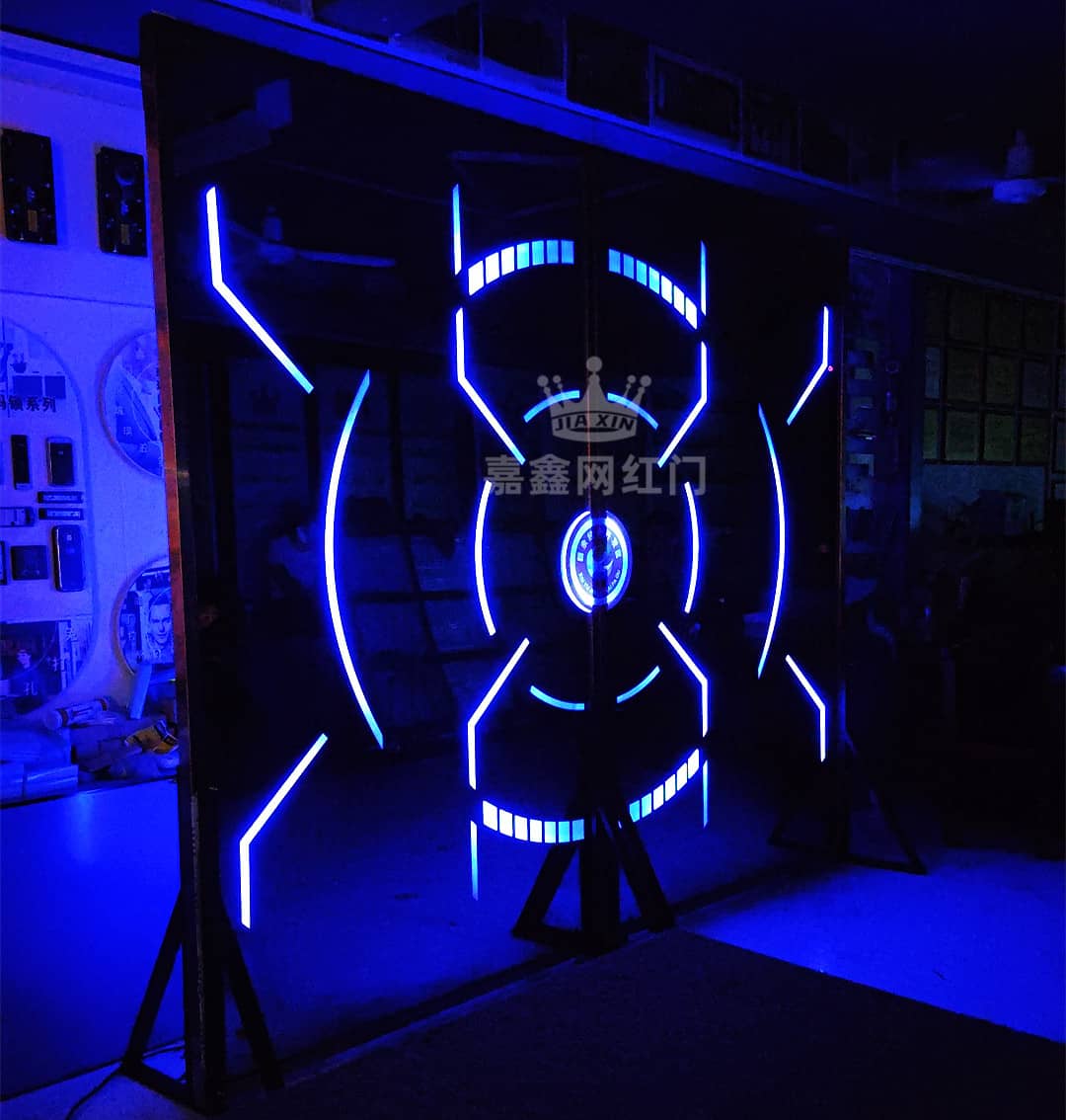 科技门制作 掌纹触摸科幻时空门